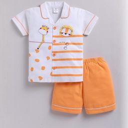GEMINI Boys Cotton Printed Half Sleeve Night Suit Set-picture-12