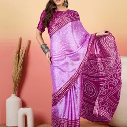 Sangria Printed Saree With Blouse-image-37