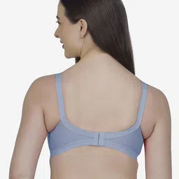 SHYAM SONS FLAIR Pack of 3 Full Coverage Non Padded All Day Comfort Minimizer Bra image 2
