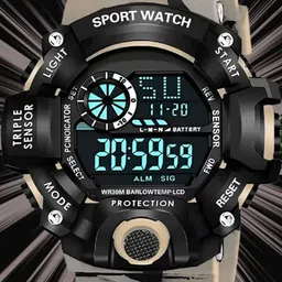 Hala Men Solid Round Tang Regular Digital Watch-G90-2-16