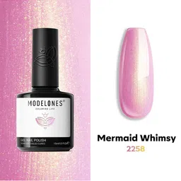 Modelones Soak Off UV & LED Long Lasting Gel Nail Polish - 15 ml- Mermaid Whimsy 2258-52