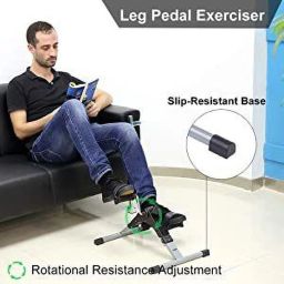 vvg traders Folding Pedal Leg Machine with Exercise Bike(Mini Exerces Cycle) Mini Pedal Exerciser Cycle image 5