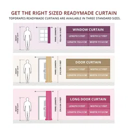 TOP DRAPES Pink Black Out Window Curtain-image-92