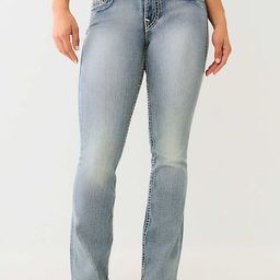 True Religion Women Bootcut Mid-Rise Heavy Fade Stretchable Jeans-image-41