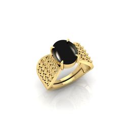 Todani Jems Gold Plated Agate Gemstone Adjustable Ring-picture-6