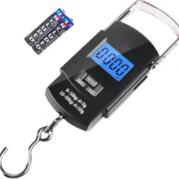 Kelo Pocket Electronic Weighing Scale, Digital 50 Kg Weighing Scale Heavy Duty Portable, Kitchen Weighing Scale, Metal Hook Type Luggage Scale, Pocket Portable Hanging Luggage Scale Pack of 1 /82/UKe Weighing Scale-picture-4