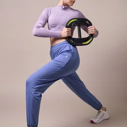 Cultsport Women Mid-Rise Breathable Training Sports Jogger-image-15