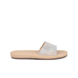 Inc 5 Textured Open Toe Flats image 5