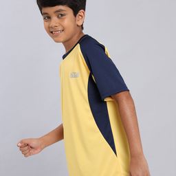 Technosport Boys Colourblocked Antimicrobial Slim Fit Sports T-shirt-image-83