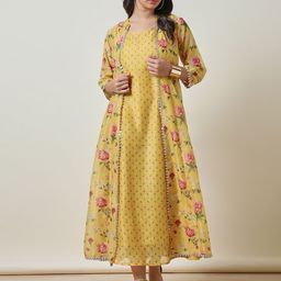 Soch Floral Print Women A-Line Maxi Dress-image-45