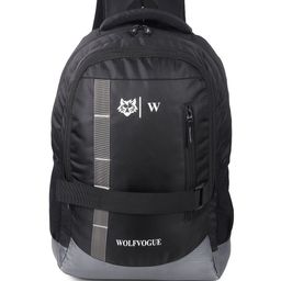 Wolfvogue Unisex Brand Logo Backpack-18