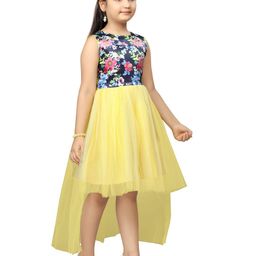 BAESD Floral Print Net Fit & Flare Dress-image-51