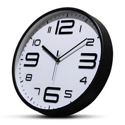 RANDOM White Printed Contemporary Wall Clock-image-10