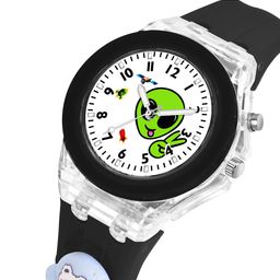 SWADESI STUFF Unisex Kids Dial & Bracelet Style Straps Analogue Watch MULTI BLACK ALIEN image 5