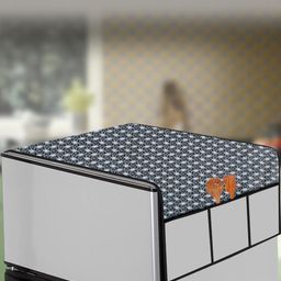 The Furnishing Tree Grey Plastic Refrigerator Cover-image-99