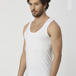CAVENDERS Pack Of 3 Pure Cotton Scoop Neck Gym Vests C71=-SWIFT----==3- ---85-10