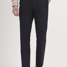 Greenfibre Men Slim Fit Formal Trousers-picture-27