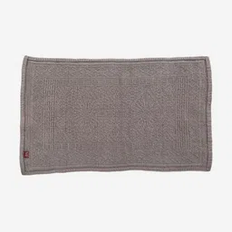 Fabindia Aqib Grey Textured 1300 GSM Bath Rugs-19
