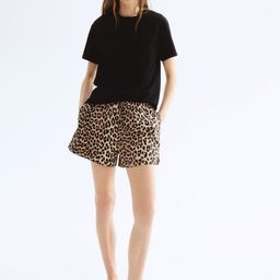 H&M Cotton Drawstring Shorts-image-71