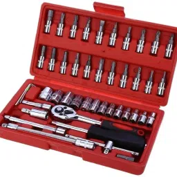 edenglow 46 IN 1 TOOLKIT BLACK Socket Set image 2