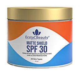 EcstaCBeauty Matte Shield SPF 30 Daily Sun Cream- 100 g-58