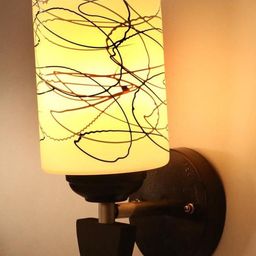 SOMIL Black Glass Cylinder Wall Lamps-image-97