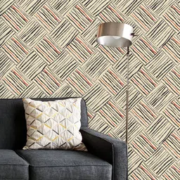 ArtzFolio Printed UV-Resistant Anti-Bacterial Abstract Geometry Peel & Stick Wallpaper-image-12