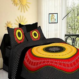 E Elma Unisex Black Bedsheets-image-90