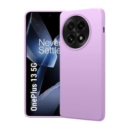 LIRAMARK Solid OnePlus 13 Liquid Silicone Soft Back Case-image-1