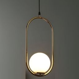GAUVIK Gold-Toned Ceiling Lamp-2