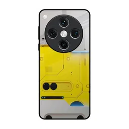 QRIOH Abstract Printed Oppo Find X8 Pro Necro ShellGlass Case Mobile Accessories-picture-8