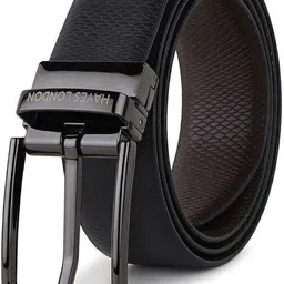 hayes london Men Casual, Formal, Party Black, Brown Genuine Leather Reversible Belt-picture-42