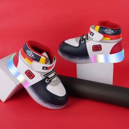 BAESD Unisex Kids Colourblocked Sneakers-image-26