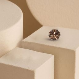 TVISVA JEWELS 925 Sterling Silver Rhodium-Plated Cubic Zirconia Stud Nosepin-18