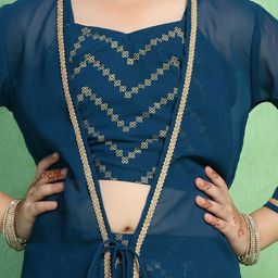 BAESD Girls Printed Regular Top with Sharara-image-64
