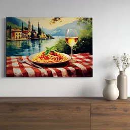 Sassyco Multicoloured Single Piece Canvas Other Wall Paintings-picture-2