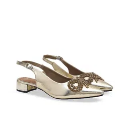 Shoetopia Embellished Block Pumps-12