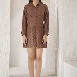 Anouk Women Regular Sleeves A-Line Dress-image-97