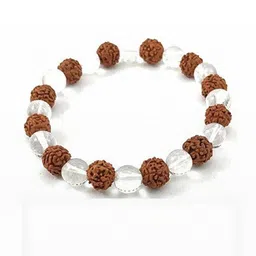 Divine souvenirs Unisex Artificial Beaded Elasticated Bracelet-image-99
