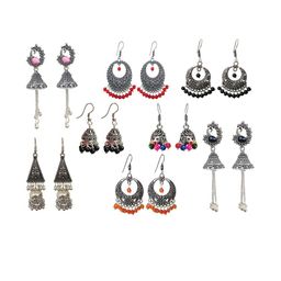 muccasacra Multicoloured Alloy Earrings-image-72