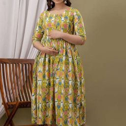 Moda Rapido Floral Print Fit & Flare Maxi Dress-image-94