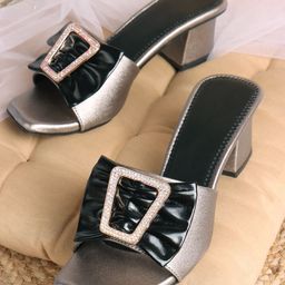 SIRDENILL Women Embellished Block Heels Sandals-image-98