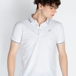Status Quo Men Solid Polo Collar Cotton T-shirt-image-60