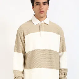 Tommy Hilfiger Men Cotton Colourblocked Long Sleeves Pullover-image-25