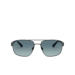 Ray-Ban Men Rectangle Sunglasses with UV Protected Lens- 8056597242912 image 2