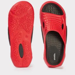 yousta Men Geometric Pattern Slides image 3
