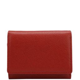 da milano Textured Wallet with Metal Accent image 3