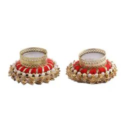 aapno rajasthan Set of 2 Decorative Diya image 3