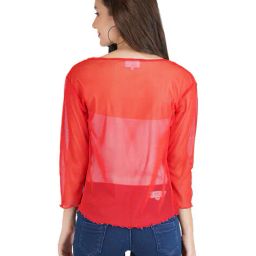 aol Solid Shrug with Front Knot image 3