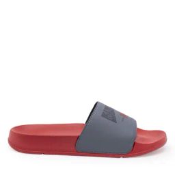 red tape Men Typographic Print Round-Toe Slides image 3